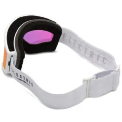 Electric Kleveland.S Snowboard Goggles - Matte White/Pink Chrome -JD Snowboards Shop 884932386971 2