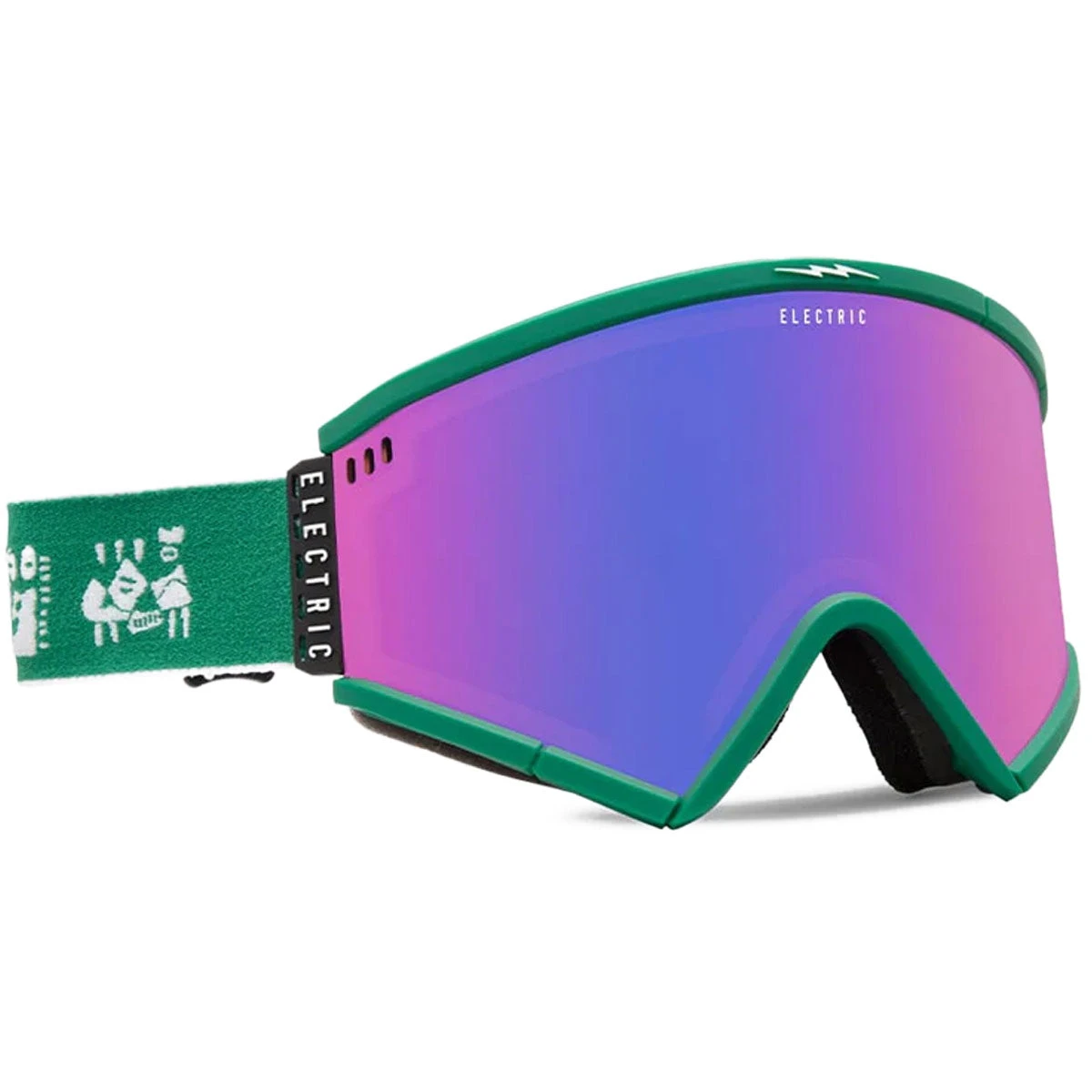 Electric Roteck Arthur Longo Signature Snowboard Goggles - Coyote Purple 3 Electric Roteck Arthur Longo Signature Snowboard Goggles - Coyote Purple