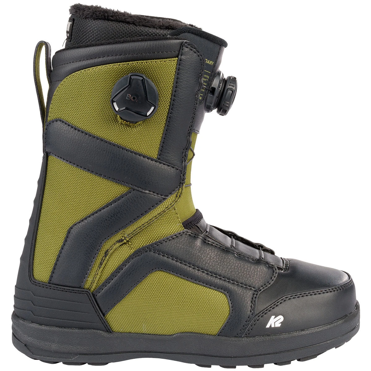 K2 Boundary 2023 Snowboard Boots - Green 3 K2 Boundary 2023 Snowboard Boots - Green