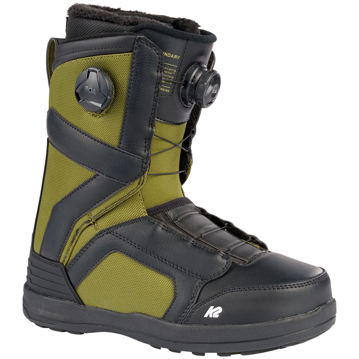 K2 Boundary 2023 Snowboard Boots - Green 4 K2 Boundary 2023 Snowboard Boots - Green - Image 2