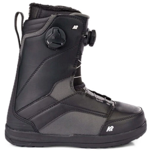 K2 Womens Kinsley 2023 Snowboard Boots - Black 5 K2 Womens Kinsley 2023 Snowboard Boots - Black -JD Snowboards Shop 886745980865 1