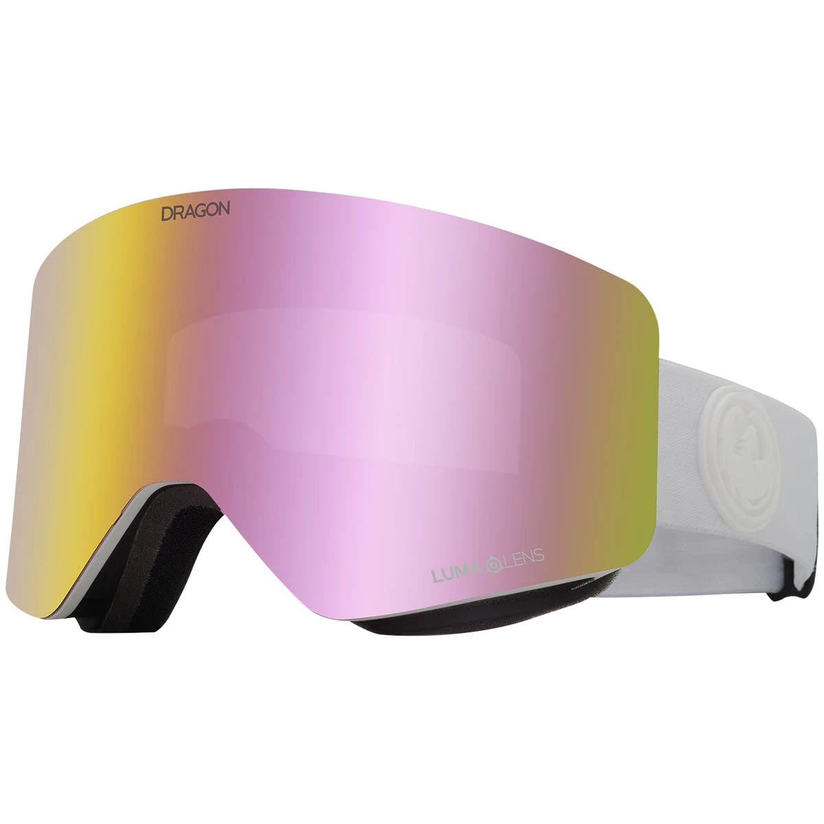 Dragon R1 Otg Snowboard Goggles - Whiteout/Lumalens Pink Ion 3 Dragon R1 Otg Snowboard Goggles - Whiteout/Lumalens Pink Ion