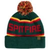 Spitfire Classic '87 Fill Pom Beanie - Dark Green/Gold/Red 2 Spitfire Classic '87 Fill Pom Beanie - Dark Green/Gold/Red -JD Snowboards Shop 888560285293 1