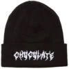 Chocolate Death Beanie - Black/White -JD Snowboards Shop 889846253562 1