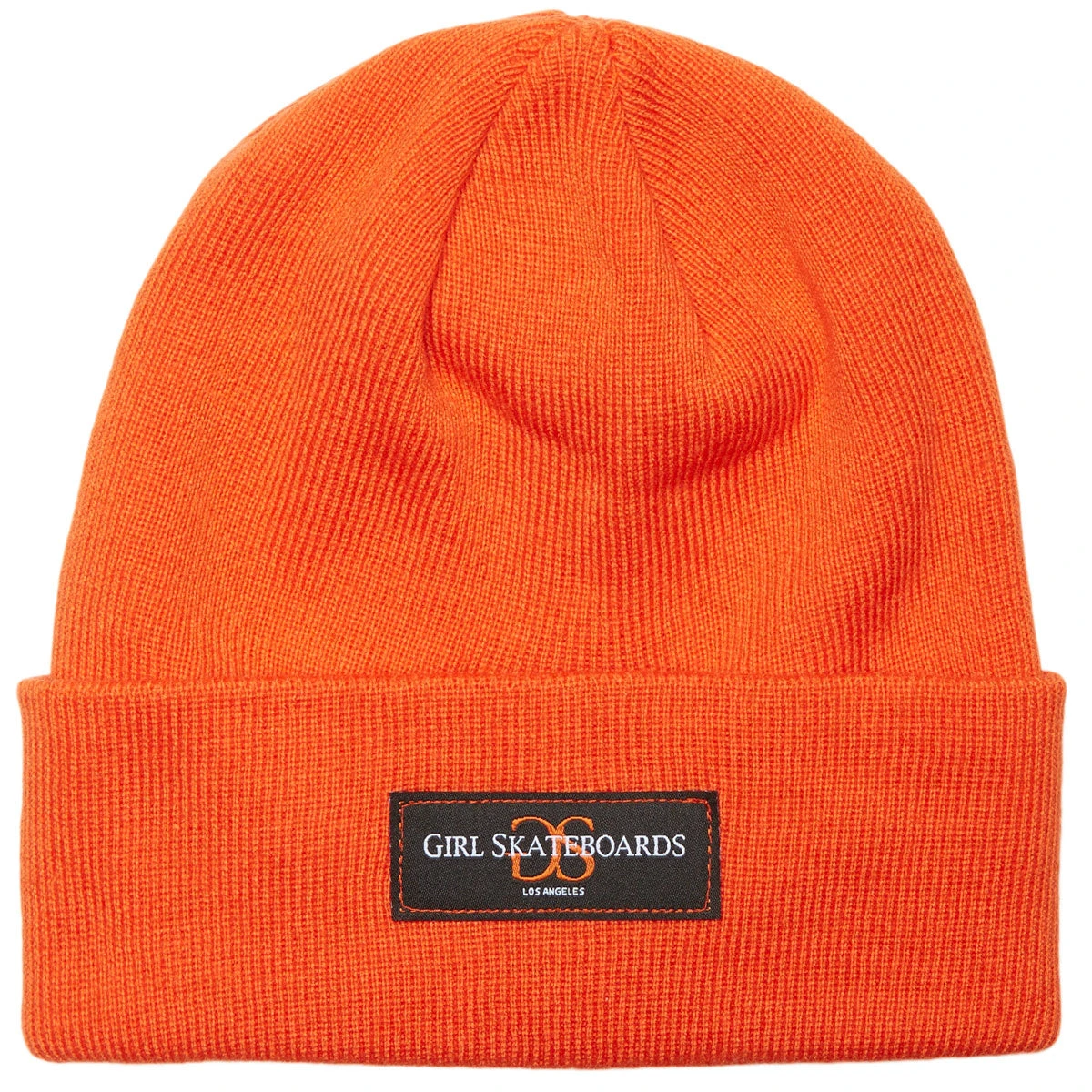 Girl Gsla Patch Beanie - Neon Orange 3 Girl Gsla Patch Beanie - Neon Orange