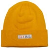 Girl Letterpress Beanie - Gold -JD Snowboards Shop 889846265121 1