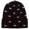 Royal Mini Crowns Beanie - Black -JD Snowboards Shop 889846268108 1
