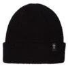 Zero JT Signature Cross Beanie - Black 1 Zero JT Signature Cross Beanie - Black -JD Snowboards Shop BQ08B95 1