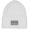 Union High Cuff Logo Beanie - White 1 Union High Cuff Logo Beanie - White -JD Snowboards Shop BQ5DB98 1