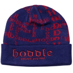 Hoddle Sound Systems Beanie - Navy/Red -JD Snowboards Shop BQ5F22A 3