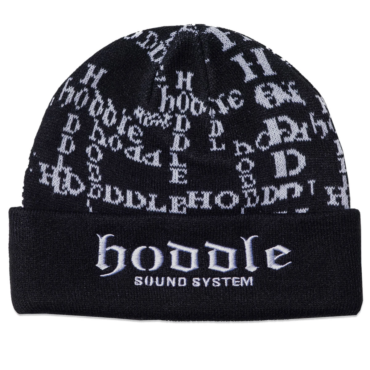 Hoddle Sound System Beanie - Black 3 Hoddle Sound System Beanie - Black