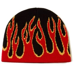 JD Snowboards Shop -JD Snowboards Shop ccs flame beanie red 2