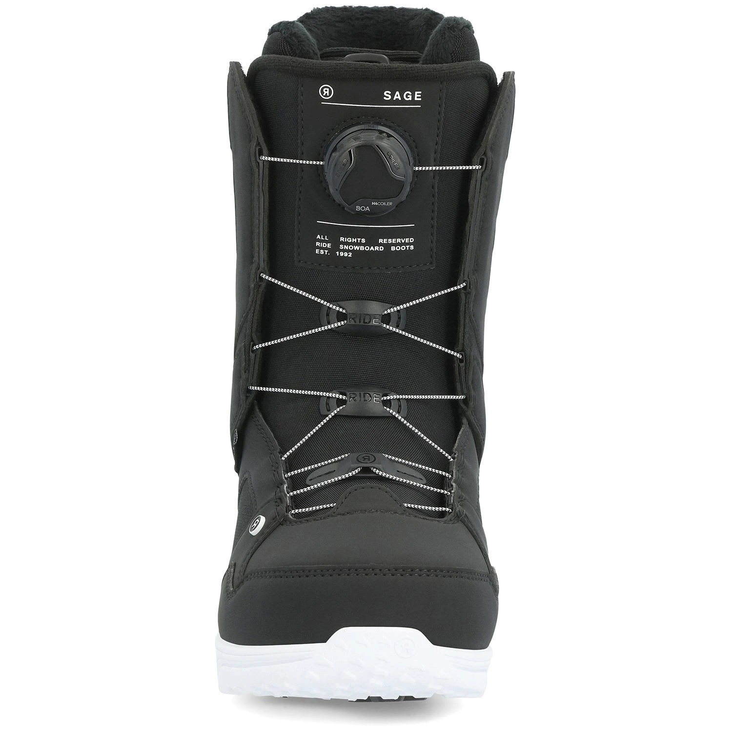 Ride Sage 2024 Snowboard Boots - Black 5 Ride Sage 2024 Snowboard Boots - Black - Image 3